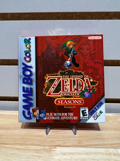 Vintage 2001 Legend of Zelda: Oracle of Ages & Seasons Game Boy Color Complete CIB