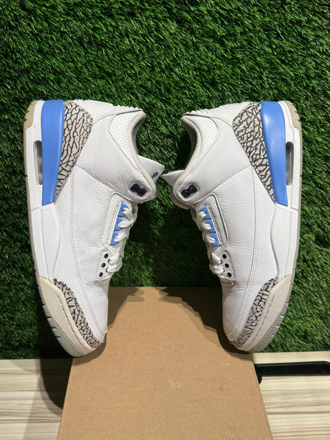 Jordan 3 Retro UNC (2020) Sz 12M