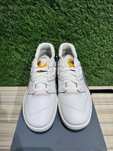 New Balance 550 White Nightwatch Green Sz 11