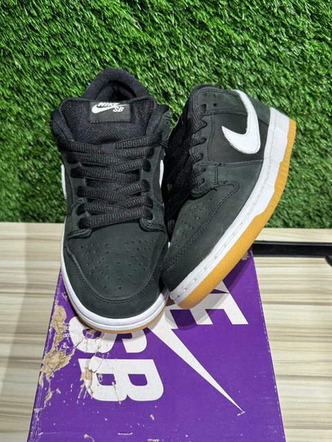 Nike SB Dunk Low Pro Black Gum Sz 7