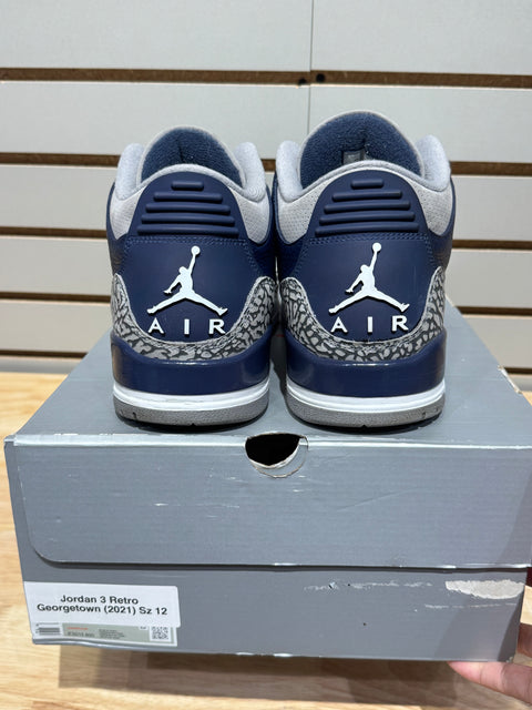 Jordan 3 Retro Georgetown (2021) Sz 12