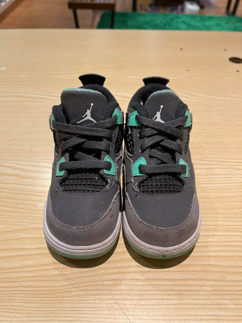 Jordan 4 Retro Green Glow (TD) Sz 6C