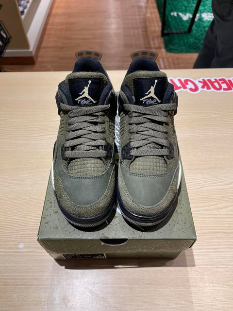 Jordan 4 Retro SE Craft Medium Olive (GS) SZ 3.5Y