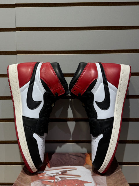 Jordan 1 Retro High OG Black Toe Reimagined Sz 14M