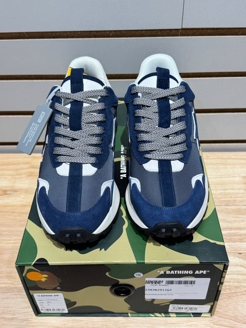 A Bathing Ape Roadsta Express Navy Sz 8