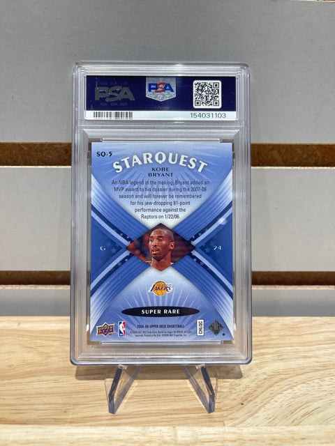 2008 Upper Deck Starquest Kobe Bryant Blue #SQ-5 PSA 10