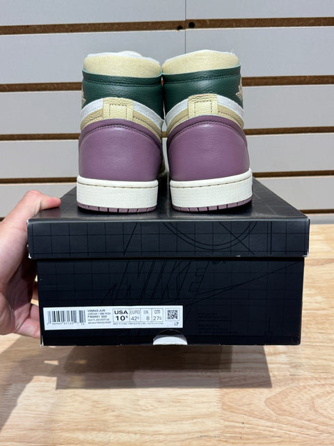Jordan 1 High Method of Make Galactic Jade (Women's) Sz 9M