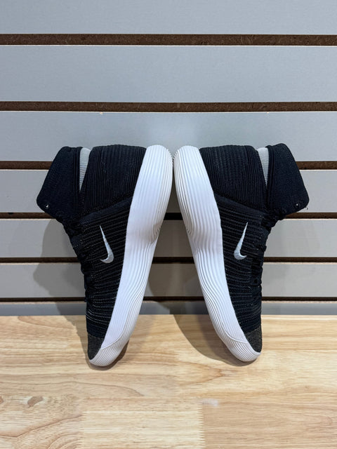 2017 Nike Hyperdunk Flyknit Black White Sz 11