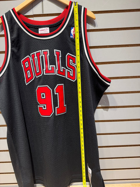 Chicago Bulls Rodman Mitchell & Ness Swingman Jersey Size 2XLT