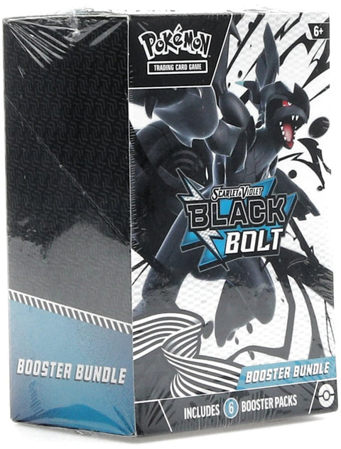 2025 Pokémon Scarlet & Violet Black Bolt Booster Bundle