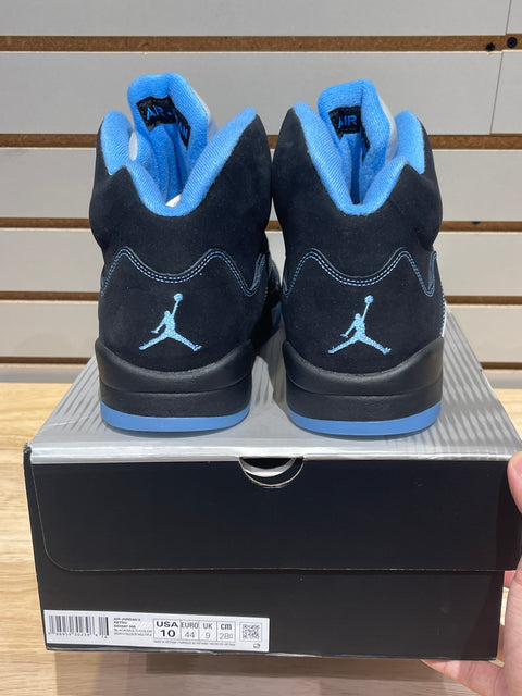 Jordan 5 Retro Black University Blue (2026) Sz 10