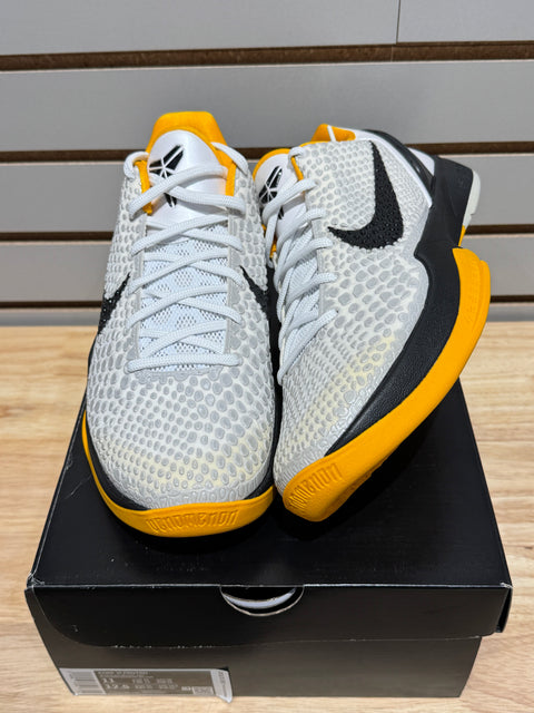 Kobe 6 Protro Playoff Pack White Del Sol Sz 11