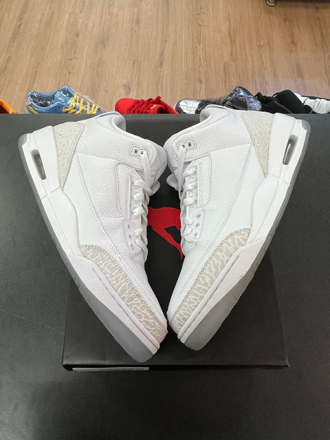 Jordan 3 Retro Pure White Sz 12