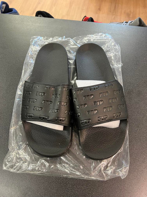 FTP Fuck The Population Slides Black Sz 12