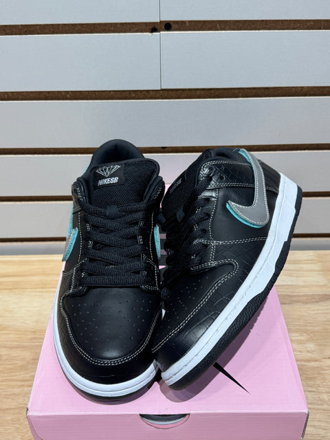 Nike SB Dunk Low Diamond Supply Co. Black Diamond Sz 9.5