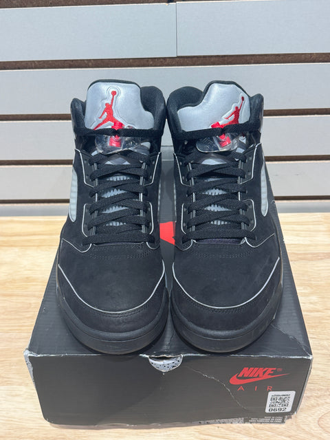 Jordan 5 Retro OG Black Metallic Reimagined Sz 10