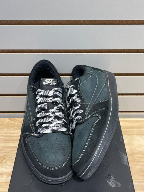 Jordan 1 Retro Low OG SP Travis Scott Black Phantom Sz 12M