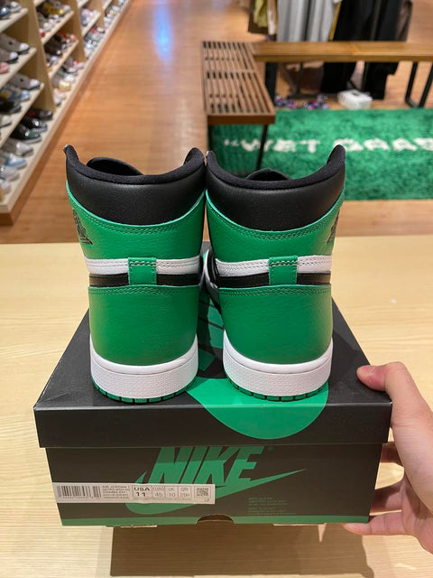 Jordan 1 Retro High OG Lucky Green Sz 11