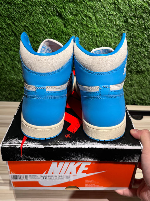 Jordan 1 Retro High OG UNC Reimagined Sz 12