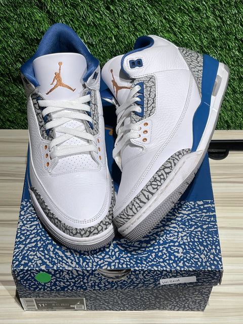 Jordan 3 Retro Wizards Sz 11.5M