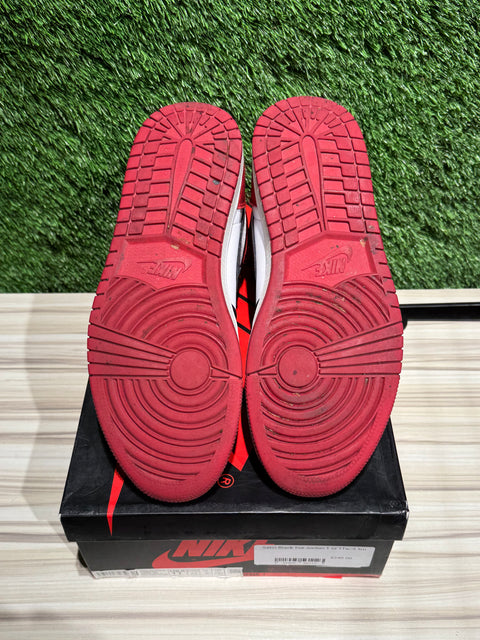 Jordan 1 Retro High Satin Black Toe (Women's) Sz 9.5M