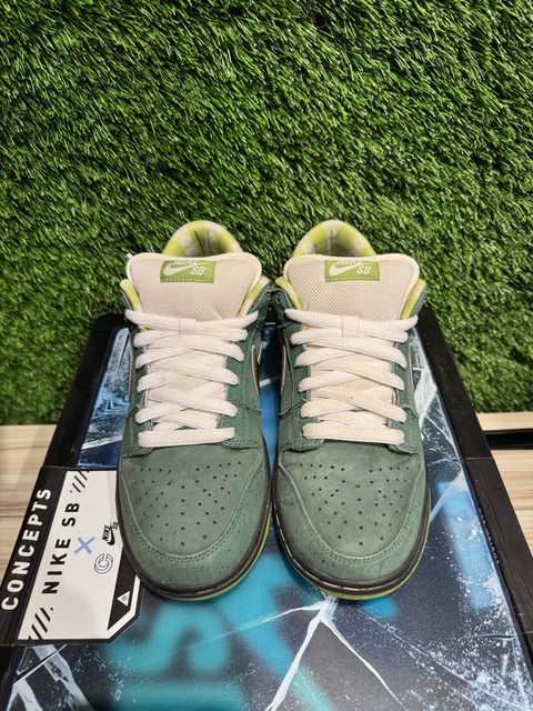 Nike SB Dunk Low Concepts Green Lobster Sz 7.5M