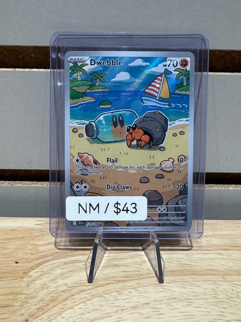 Pokémon Dwebble - 129/086 - SV: Black Bolt (BLK) #129