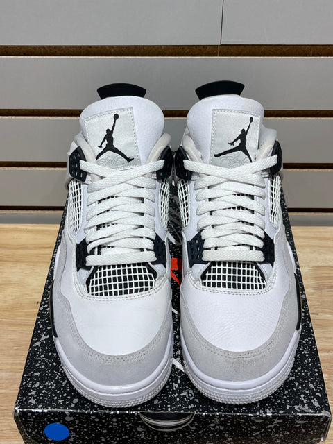 Jordan 4 Retro Military Black Sz 8