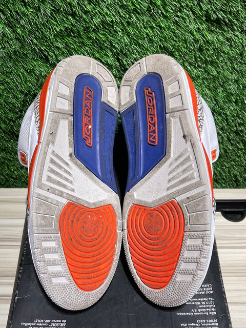 Jordan 3 Retro Knicks Sz 8.5M
