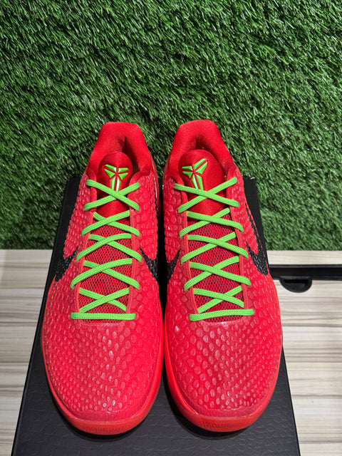 Nike Kobe 6 Protro Reverse Grinch Sz 9.5