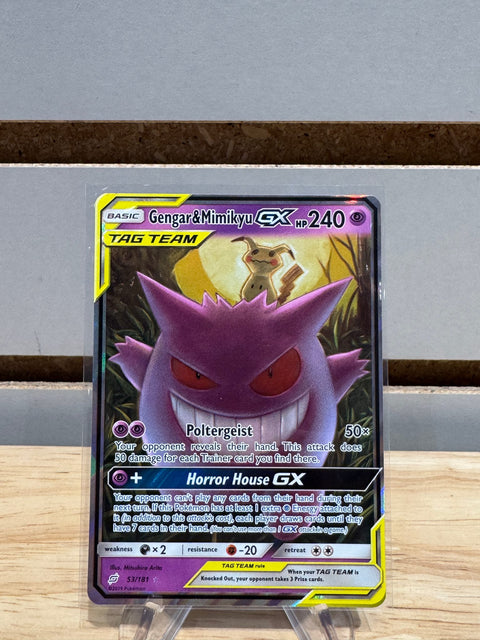 Gengar & Mimikyu GX - Pokemon SM - Team Up (SM9)