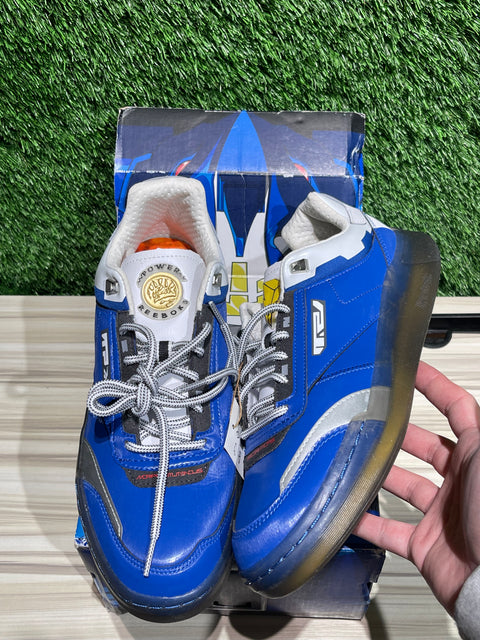 Reebok Club C Legacy Power Rangers Blue Ranger Sz 10M