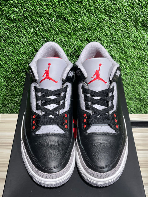 Jordan 3 Retro OG Black Cement (2024) Sz 8.5M