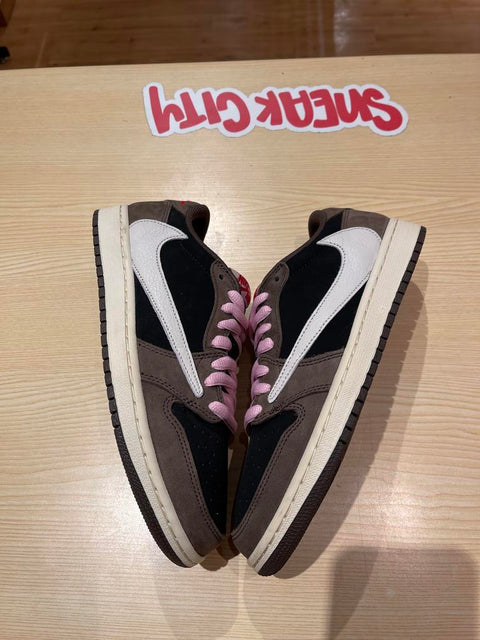 Jordan 1 Retro Low OG SP Travis Scott Mocha Sz 8M