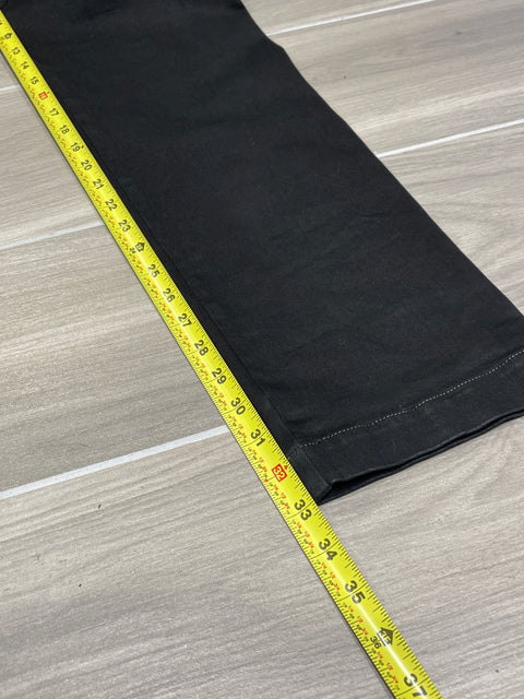 Rick Owens DRKSHDW Black Waxed Cargo Pants