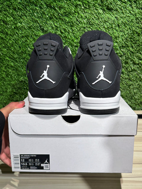Jordan 4 Retro White Thunder Sz 12