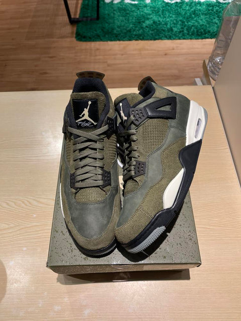 Jordan 4 Retro SE Craft Medium Olive Sz 14