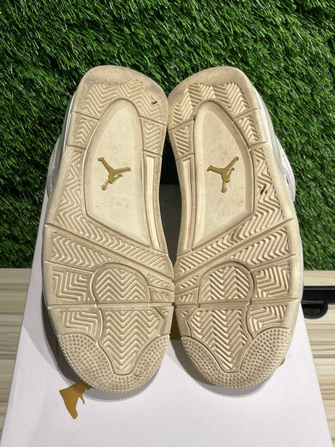 Jordan 4 Retro Metallic Gold (Women's) Sz 5M