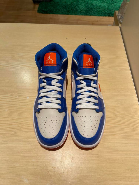 Jordan 1 Mid Knicks Sz 9