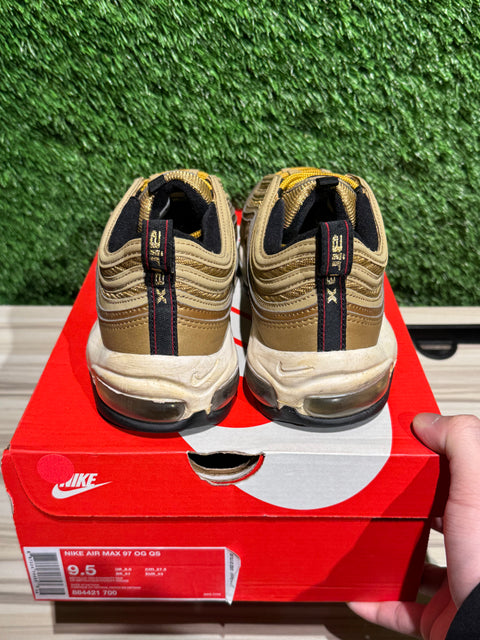 Nike Air Max 97 Metallic Gold (2017/2018) Sz 9.5