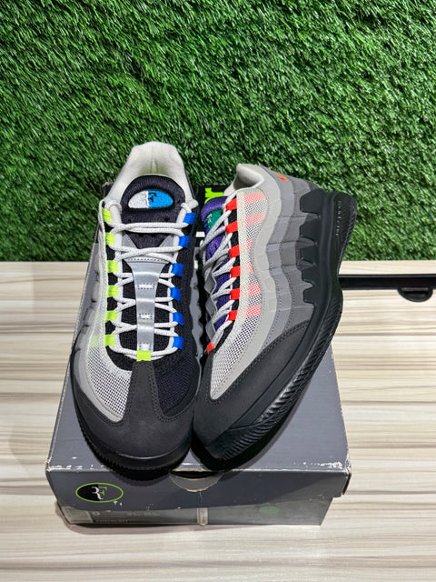 Nike Court Vapor RF Air Max 95 Greedy Sz 9M