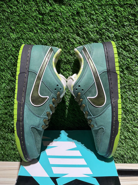 Nike SB Dunk Low Concepts Green Lobster Sz 9.5M.