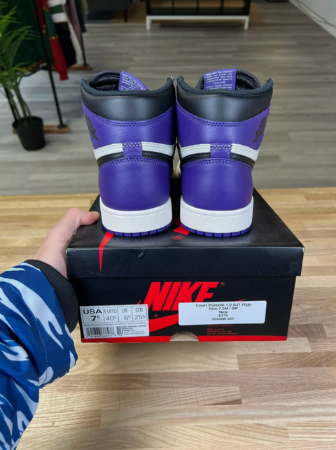 Jordan 1 Retro High Court Purple