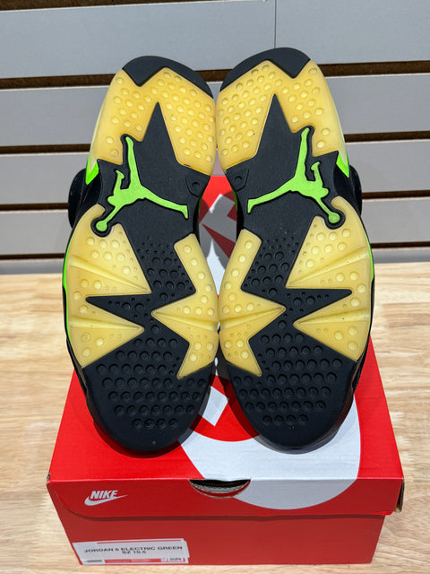 Jordan 6 Retro Electric Green Sz 10.5