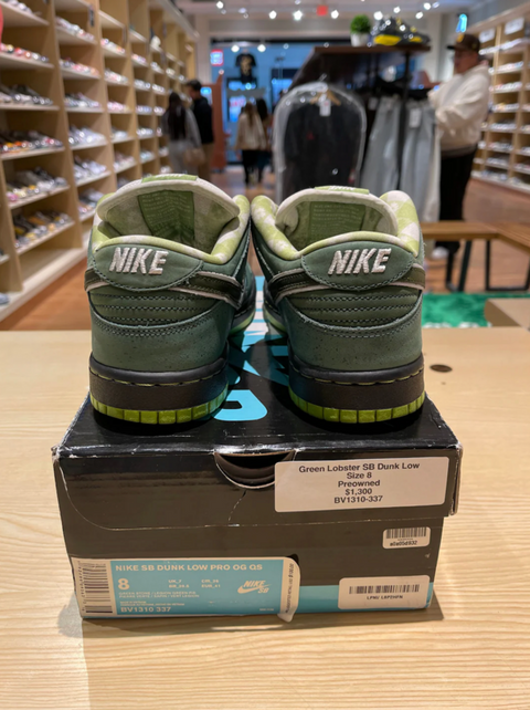 Nike SB Dunk Low Concepts Green Lobster Sneak City