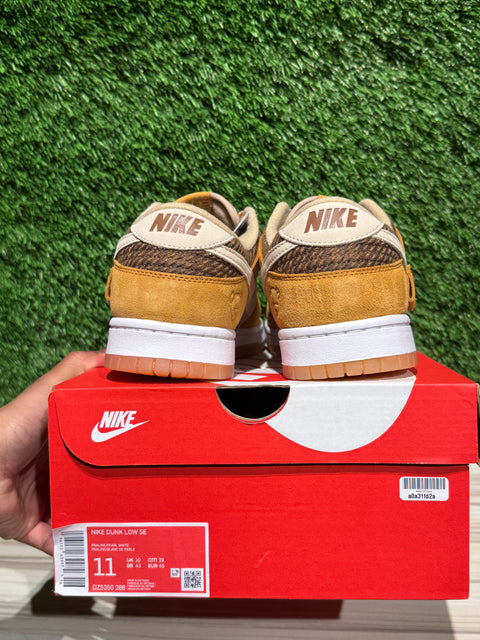 Nike Dunk Low SE Teddy Bear Praline Sz 11