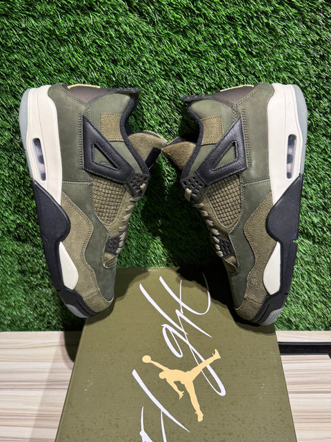 Jordan 4 Retro SE Craft Medium Olive Sz 10.5