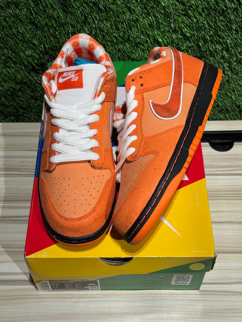 Nike SB Dunk Low Concepts Orange Lobster Sz 9.5M