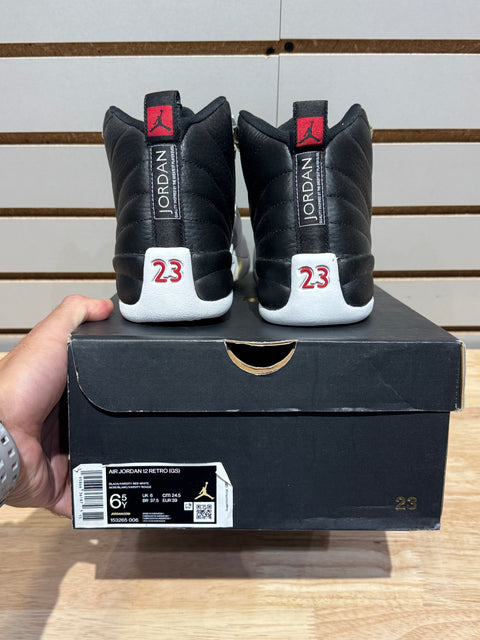 Jordan 12 Retro Playoffs (2022) (GS) Sz 6.5Y