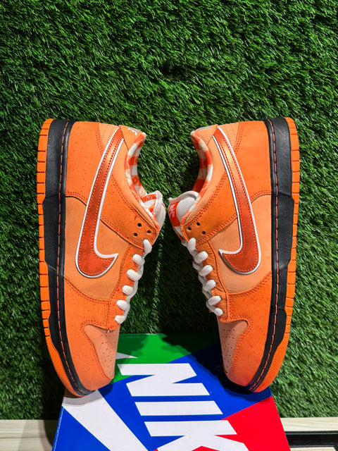 Nike SB Dunk Low Concepts Orange Lobster Sz 10M